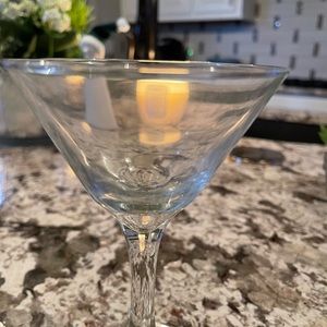 12 Martini glasses, never used. Perfect condition.